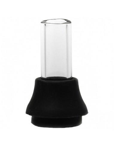 A glass mouthpiece for the X-max V2 by Xvape vaporizer