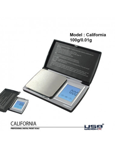 California waga elektroniczna 0,01g 100g USA Weigh