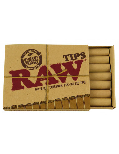 RAW Prerolled Tips Joint filters