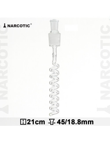 Spiral diffuser for Narcotic bongs, cut 18.8 mm