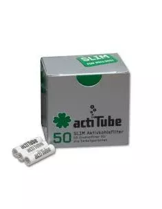 ActiTube SLIM aktywne filtry węglowe do jointów 50 szt. 7 mm