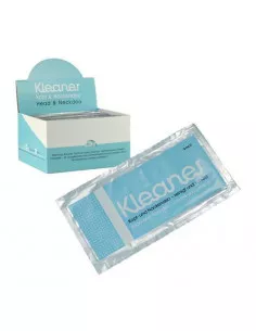 Kleaner wipe to remove...