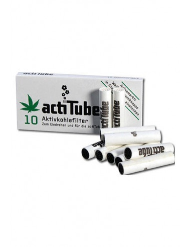 ActiTube Tune active carbon filters slim for joints, pipes 10 pcs