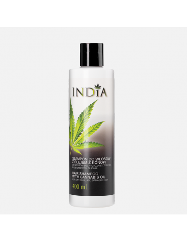 INDIA hair shampoo with hemp oil 400 ml