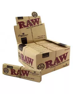 Bibułki z filtrami RAW Connoisseur King Size Slim 24 szt. CAŁA PACZKA