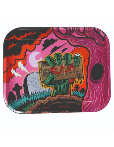Tray for joints RAW Zombie MEDIUM 33 x 27.5 cm