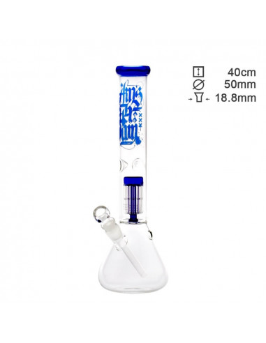 Amsterdam Bongo with filtration, height 40 cm, cut 18.8 mm Tree Arm Perc