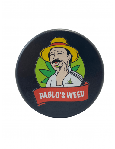 Grinder do suszu Pablo's Weed 3-częściowy akrylowy 3 wzory