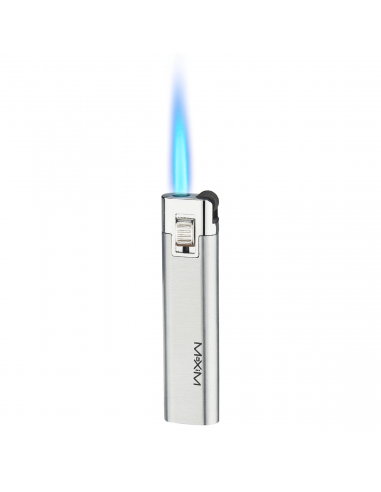 MAXIM POUSSIN burner for DynaVap Burner / Lighter Blue Silver flame