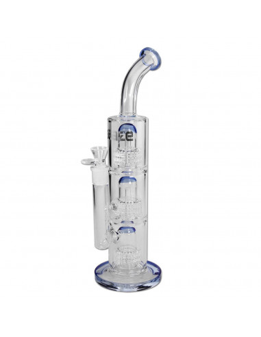Bong with filtration Blaze 3xDrum Percolator, height 39.5 cm, cut 18.8 / 14.5 mm