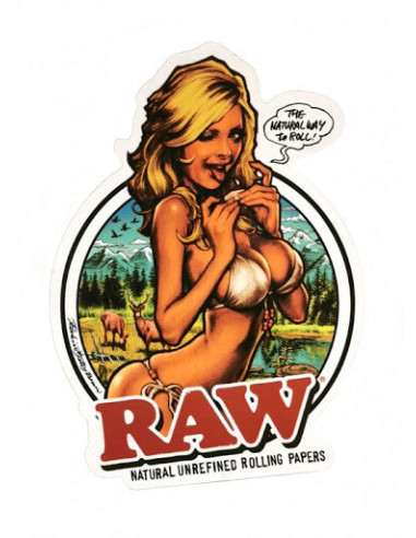 RAW Girl Japan Sticker