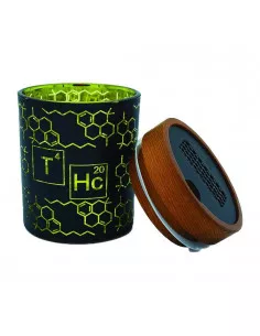 Smart Stash- Pojemnik na susz z grinderem i nawilżaczem THC Elemental yellow 1