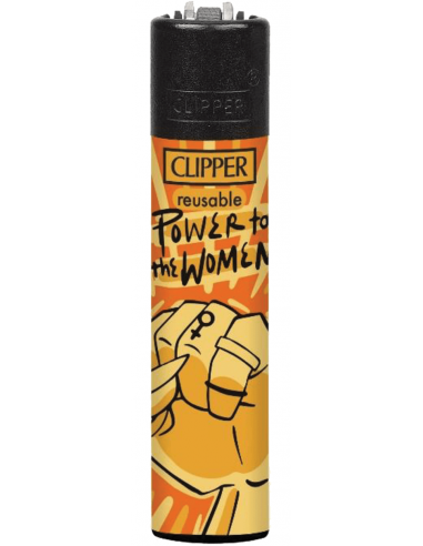 Clipper lighter FEMINISM 2 pattern 3