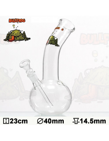 Bongo Bullfrog Glass Bong wys. 23 cm szlif 14.5 mm