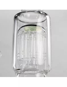 Bongo z filtracją Black Leaf 12-ramienny perkolator szlif 18.8 mm 2