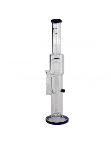 Black Leaf water pipe with filtration, height 45 cm, cut 18.8 mm