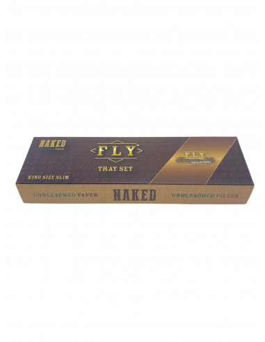 FLY NAKED Try Set papers with tray and King Size Slim filters
closed