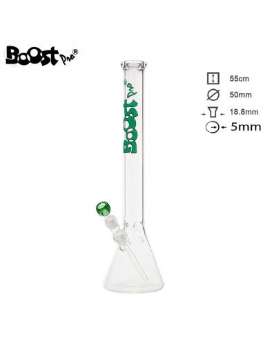 Boost Pro Beaker ice bong, height 55 cm, cut 18.8 mm