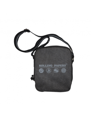 RAW Rolling Papers GRAY shoulder bag front