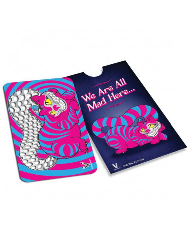 Grinder card CHESHIRE CAT cat from Alice in Wonderland