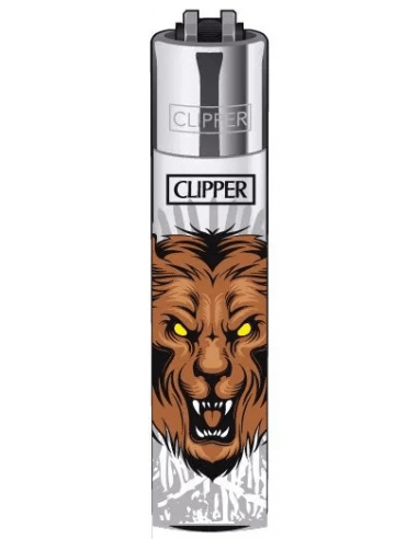 Clipper lighter with IRON BEAST design
pattern 1
