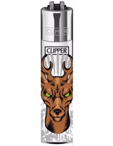 Clipper lighter with IRON BEAST design
 pattern 4