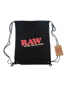 RAW Drawstring Bag fabric backpack
black 2
