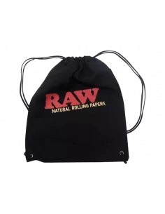 Materiałowy plecak RAW Drawstring Bag czarny