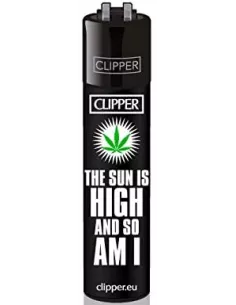 Zapalniczka Clipper wzór WEED STATEMENTS 4 nadruki 2
