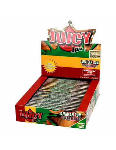 Juicy Jays KS Slim Jamaican Rum tissue paper WHOLE PACK 24 pcs.
