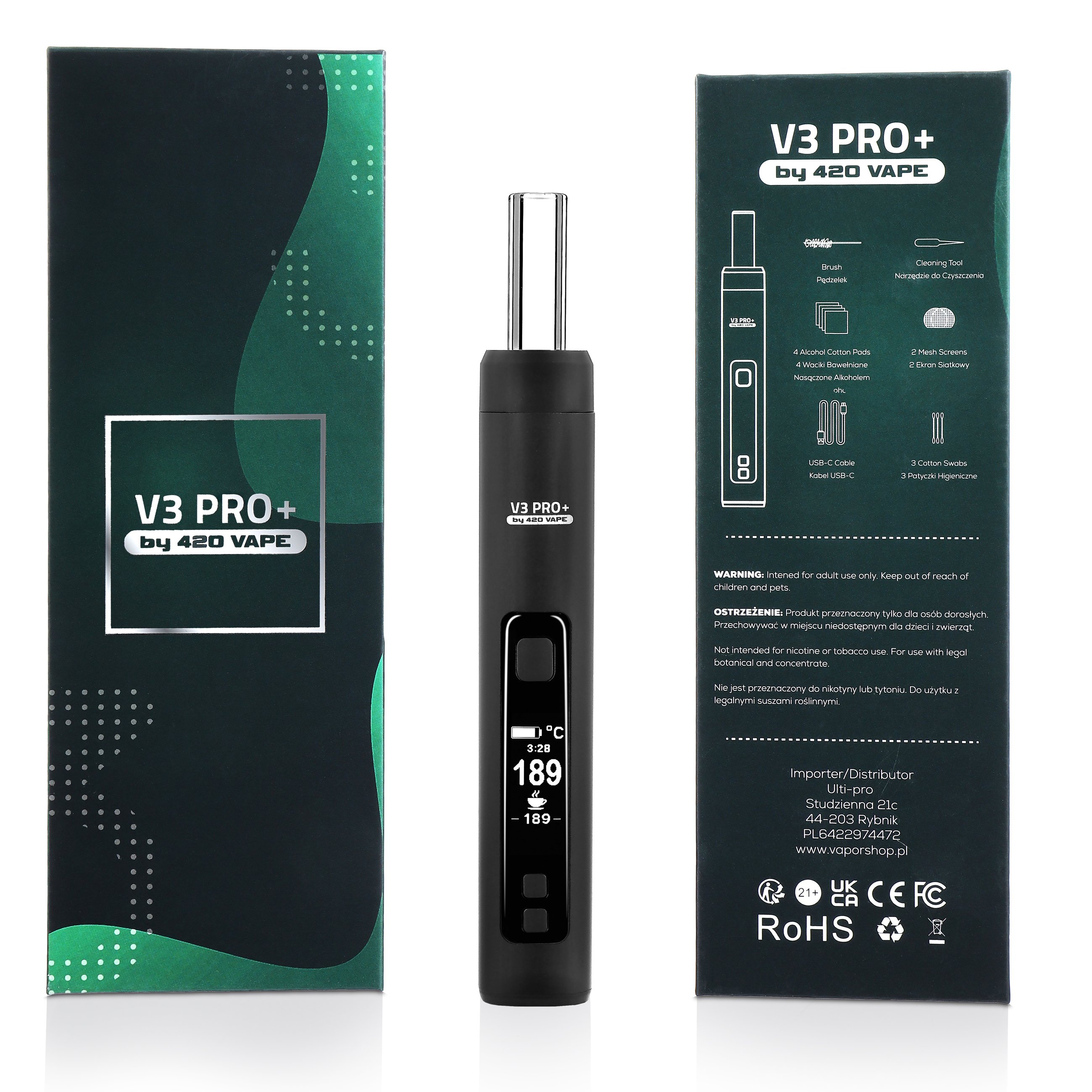V3 PRO Plus akcesoria